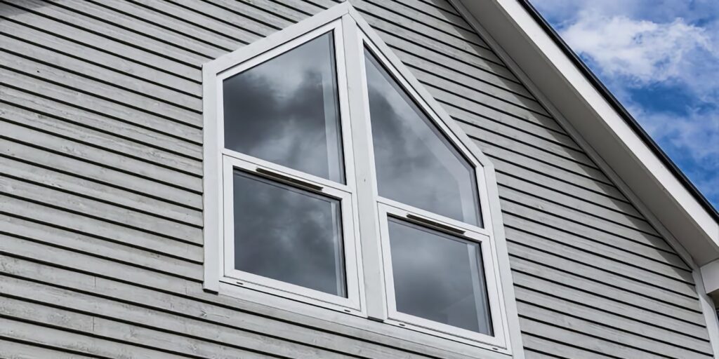 aluminium bespoke triple glazing window white frame gable design glazing options trinity windows jersey 2500