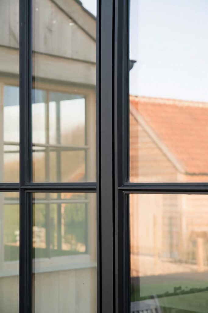 slim38 aluminium window frame detail reynaers closeup trinity windows jersey 2500