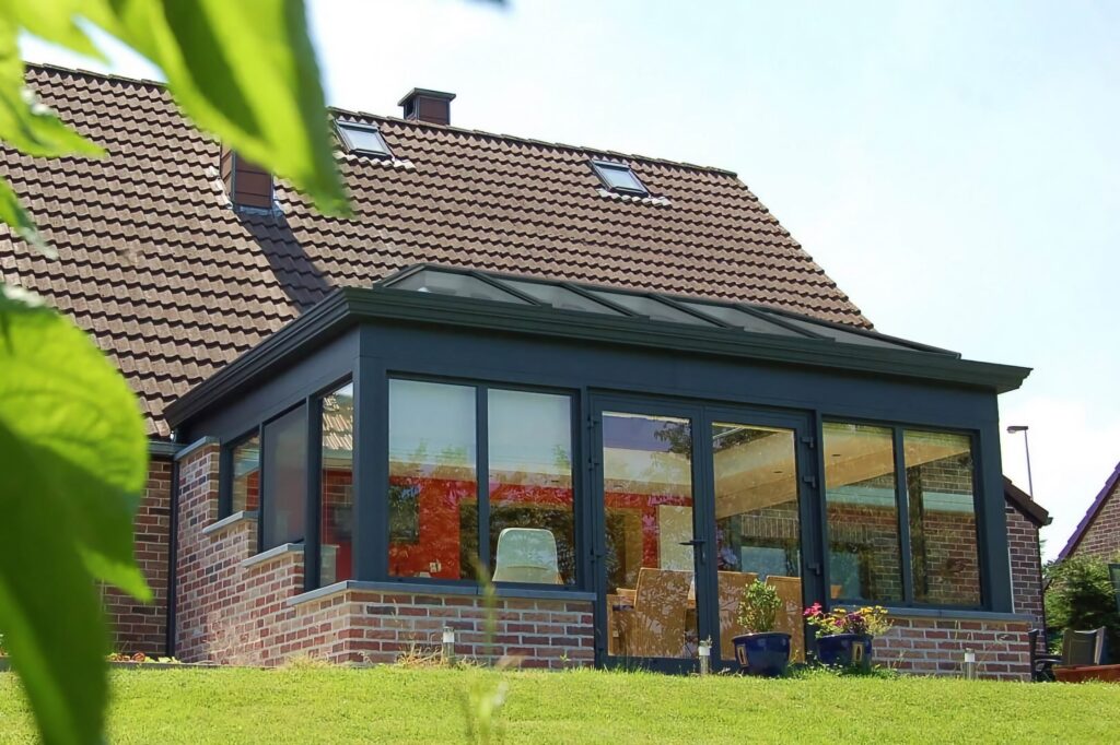 smart aliver orangery roof extension with aluminium frames roof lanterns trinity windows jersey 2500