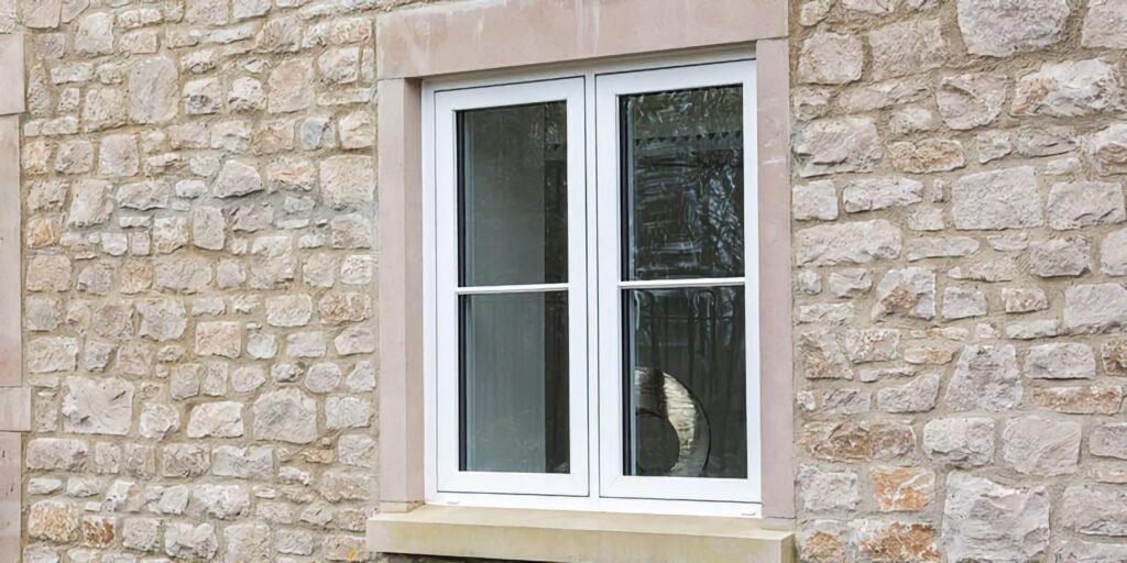 u pvc casement window with slimline glazing bars finished in white windows trinity windows jersey 2500